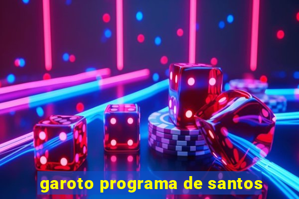 garoto programa de santos